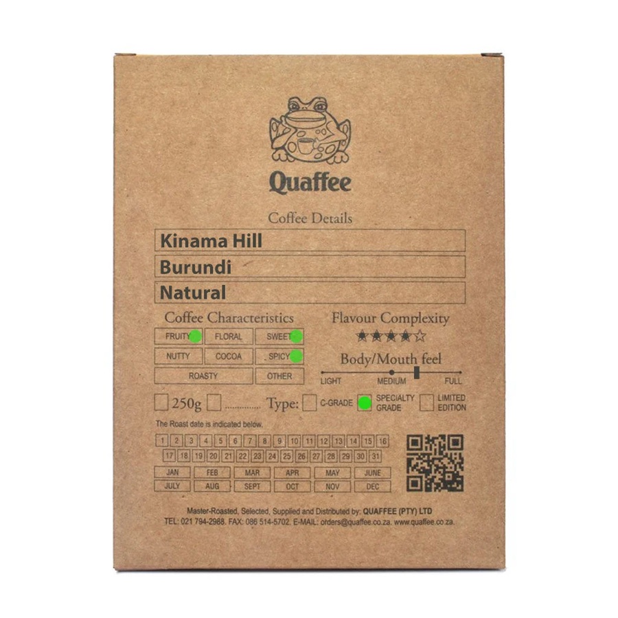 A Quaffee coffee box